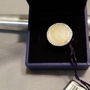Swarovski tan ring